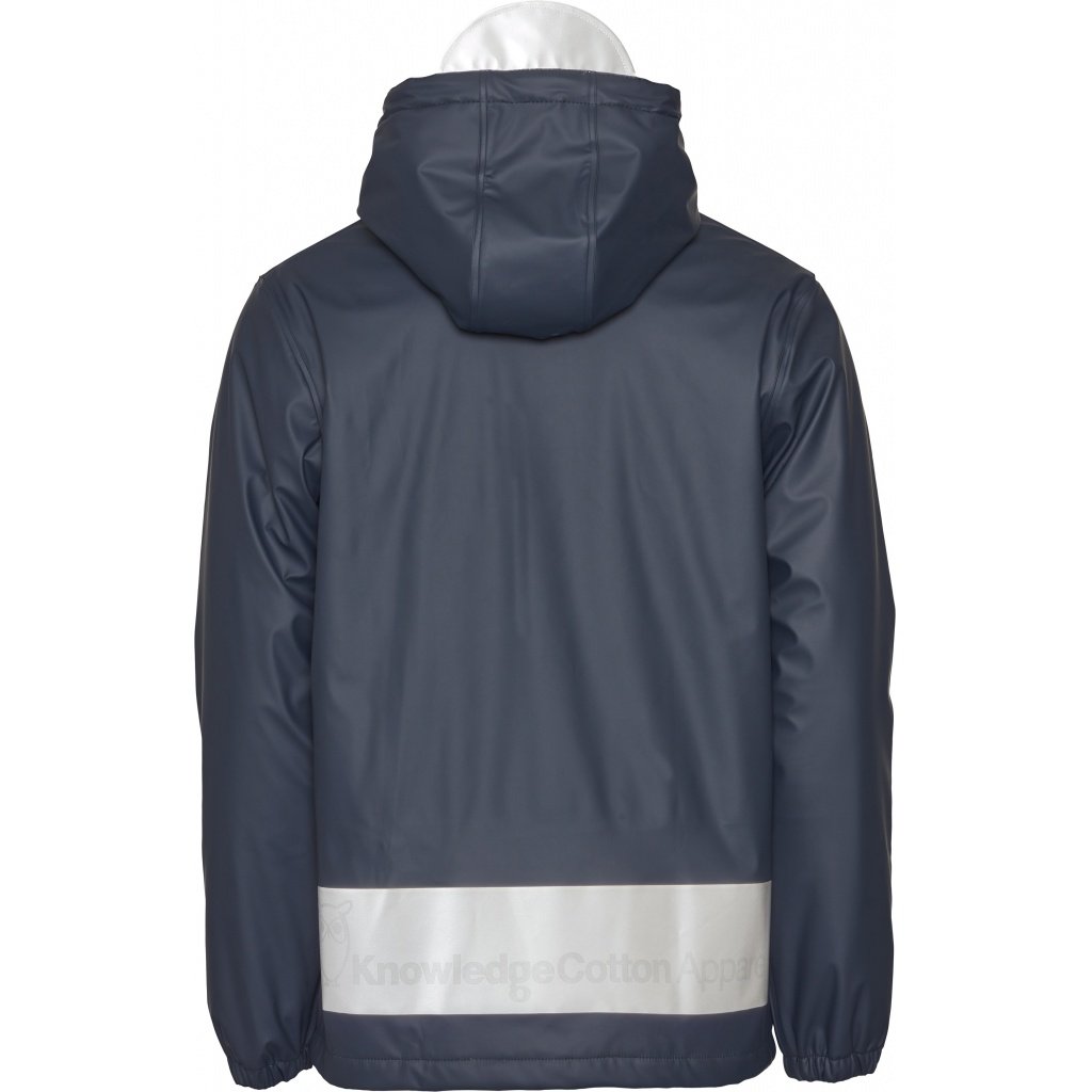 Anorak marine en polyester recyclé