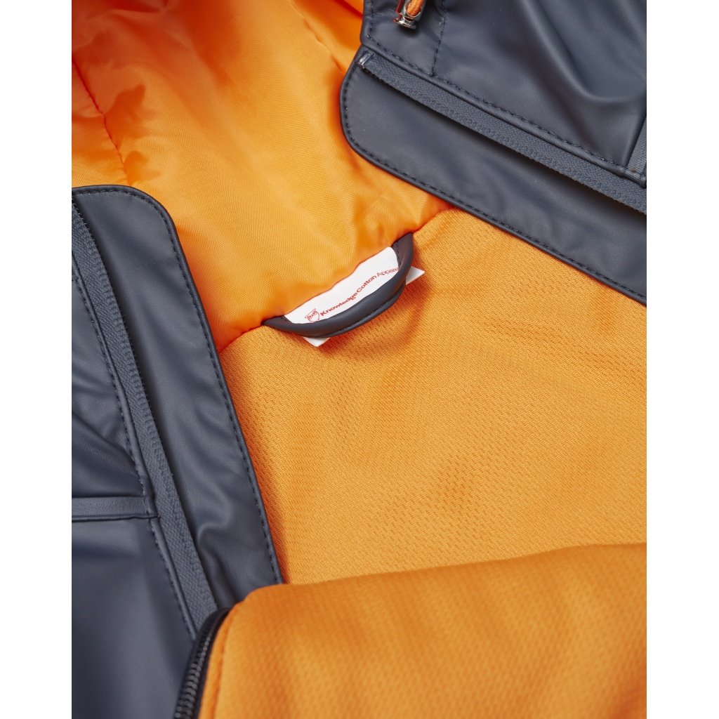 Anorak marine en polyester recyclé