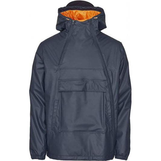 Anorak marine en polyester recyclé