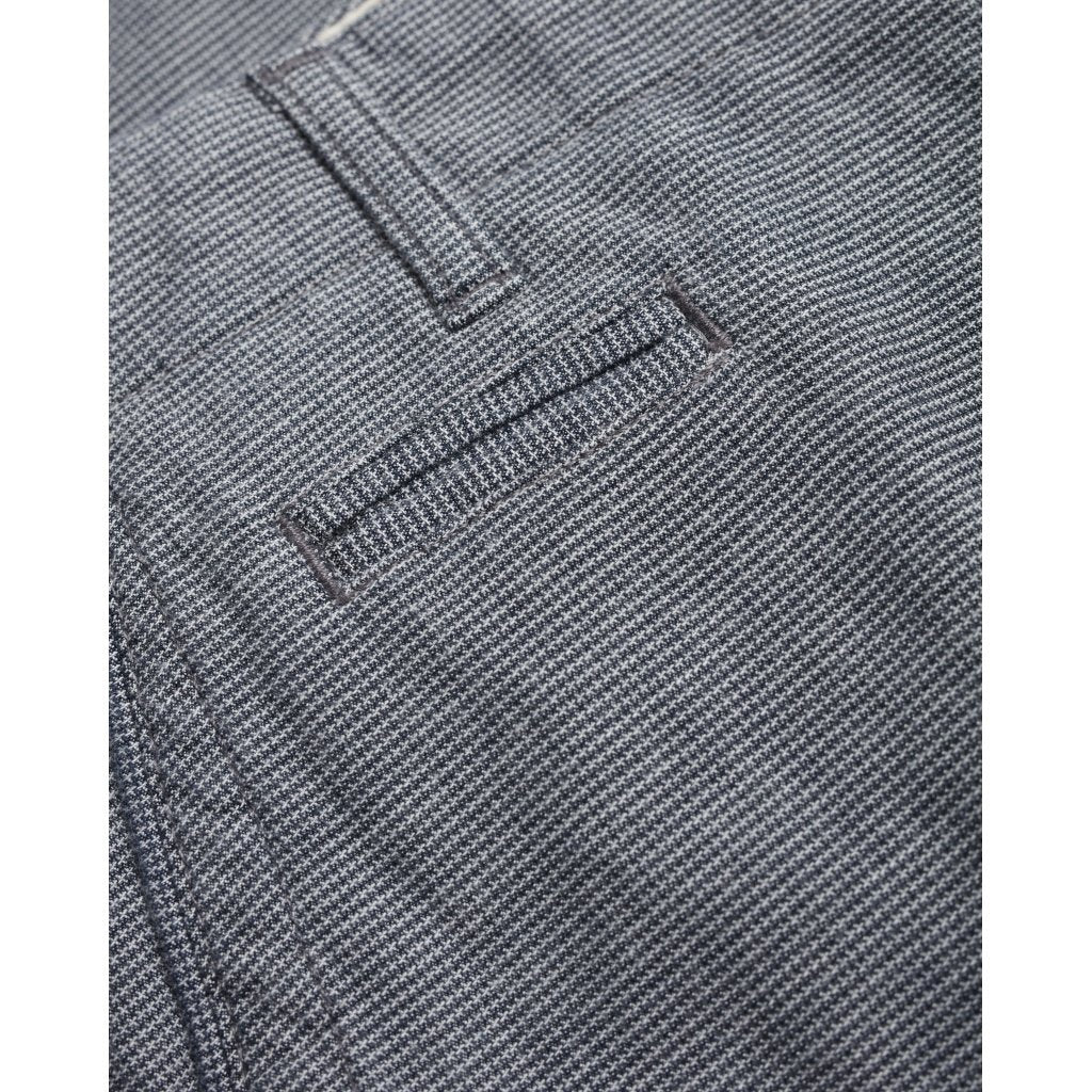 Chino en coton bio tissé teint - yarndyed