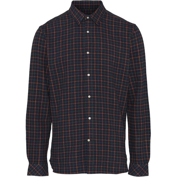 Chemise à carreaux flanelle en coton bio