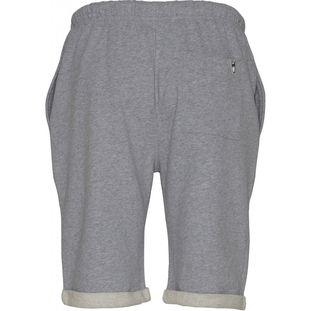Short de jogging gris en coton bio