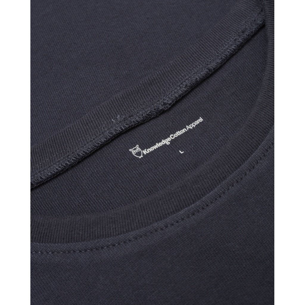 T-shirt ample marine en coton bio