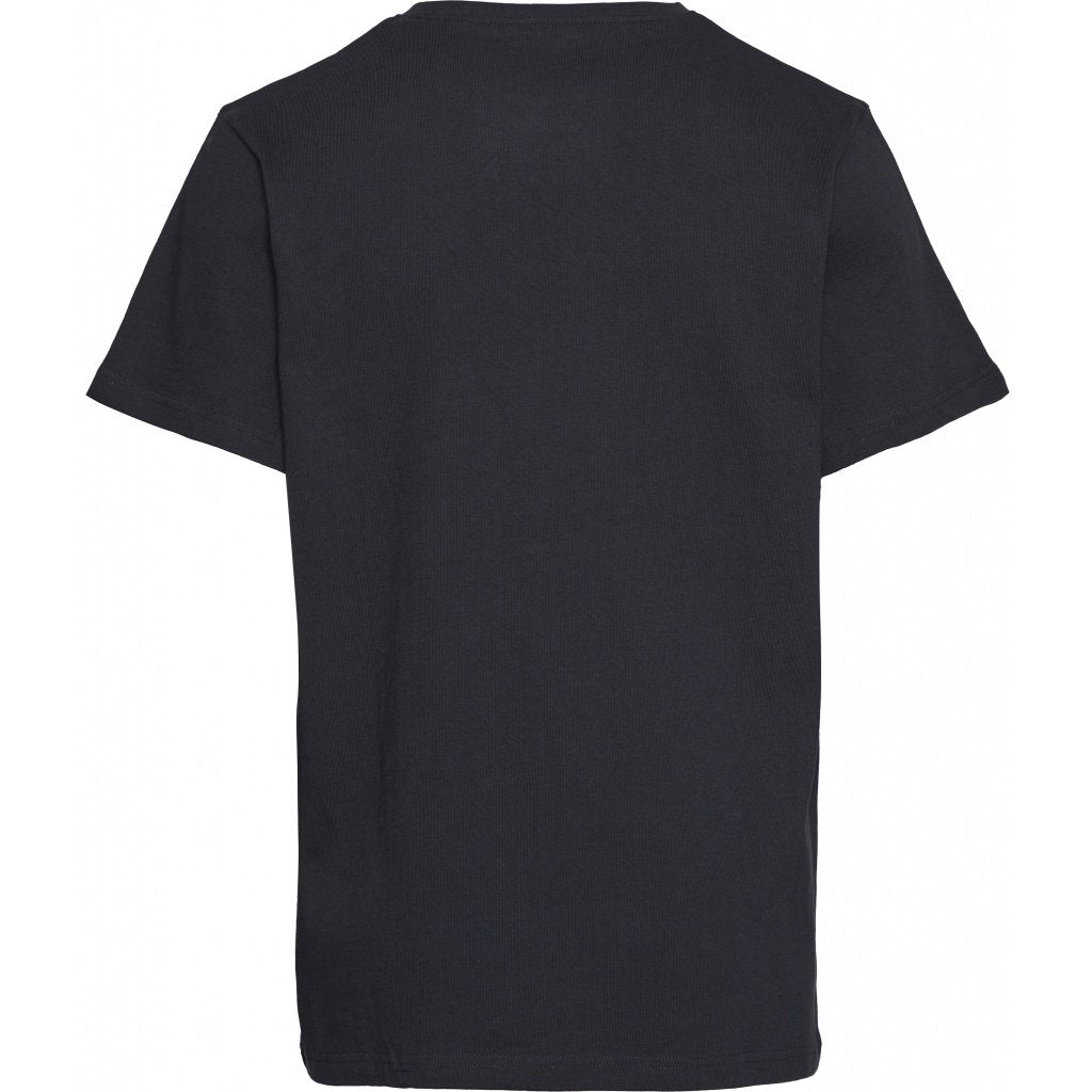T-shirt ample marine en coton bio