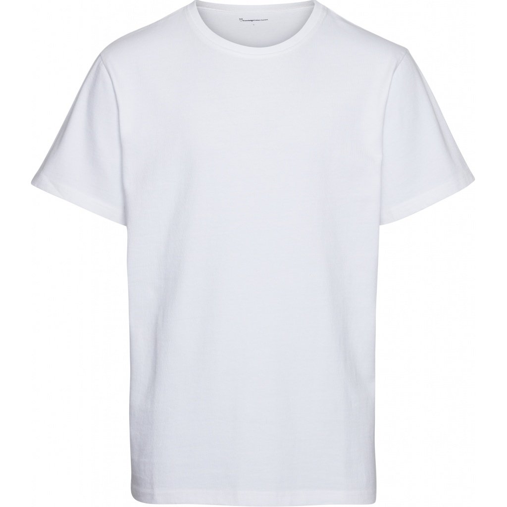T-shirt ample blanc en coton bio