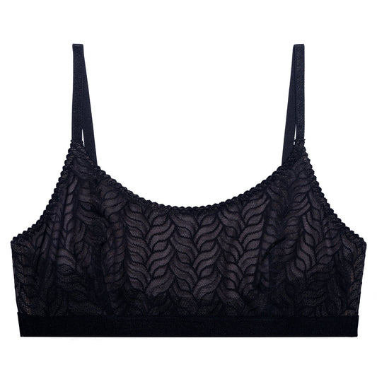 Bandeau noir en polyamide recyclé - Vivi