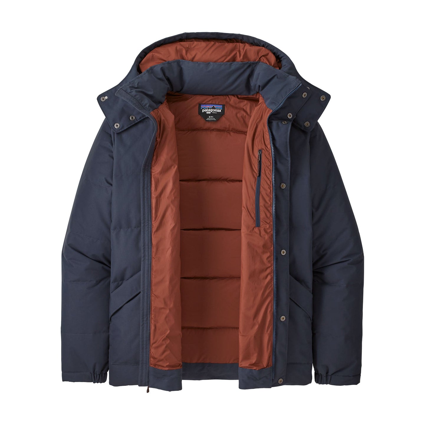 Doudoune en matière recyclé | bleu "m's downdrift jkt smolder blue burnished red"
