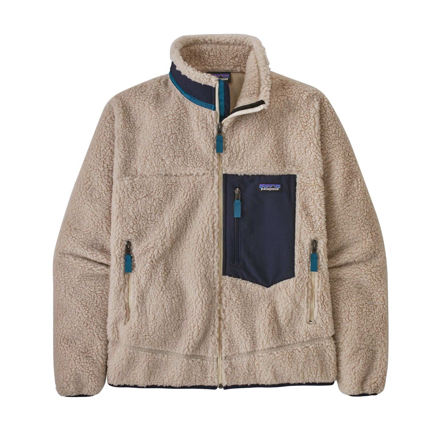 Polaire zippée en recyclé | Beige "classic retro-x jkt natural"