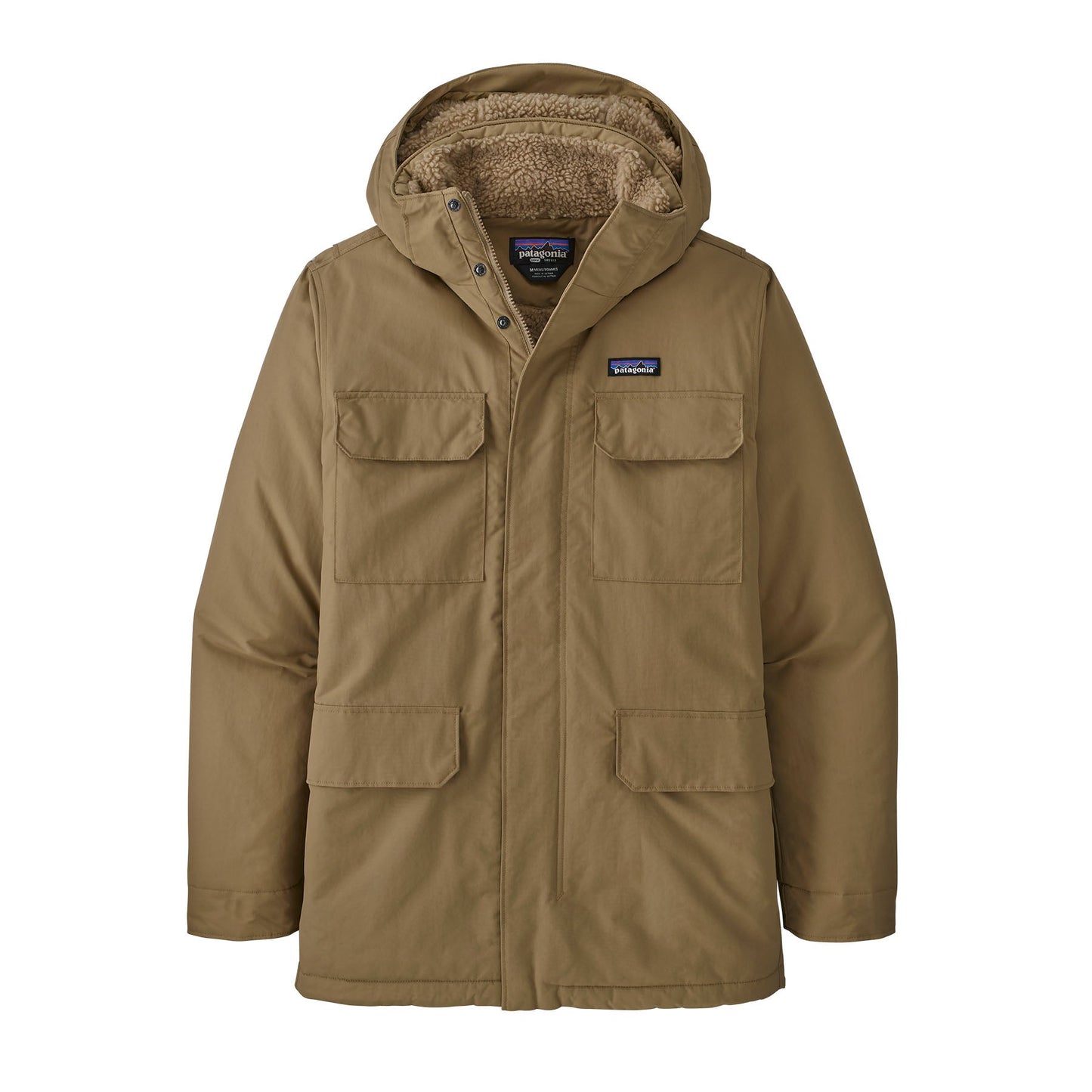Parka doublée en recyclé | Marron "isthmus parka classic tan"