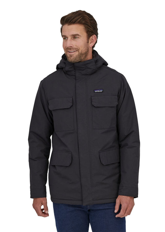 Parka en recyclé | noir "isthmus parka ink black"
