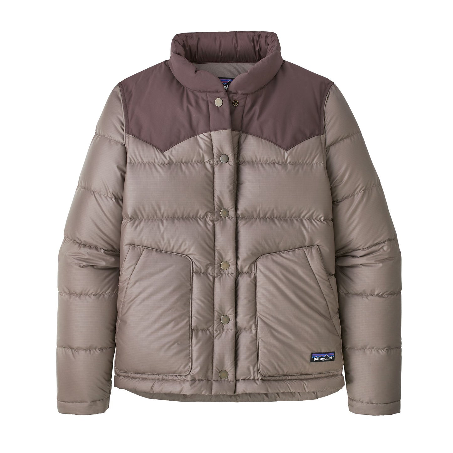 Doudoune bicolore en recyclé - Bivy furry taupe w/dusky brown