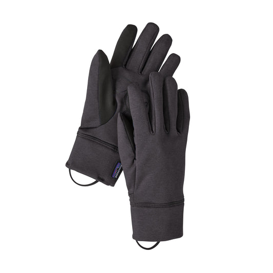 Gants noirs en matière recyclé - r1 daily gloves ink black