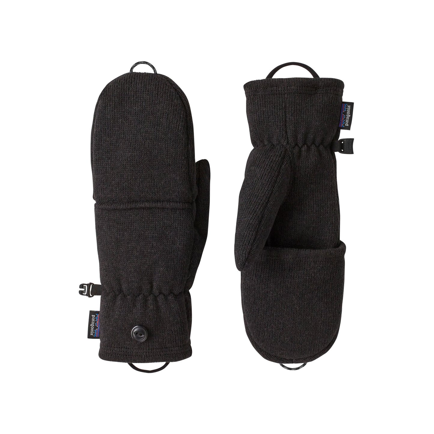 Gants 2 en 1 en matière recyclée | noir "better Sweater Gloves black"