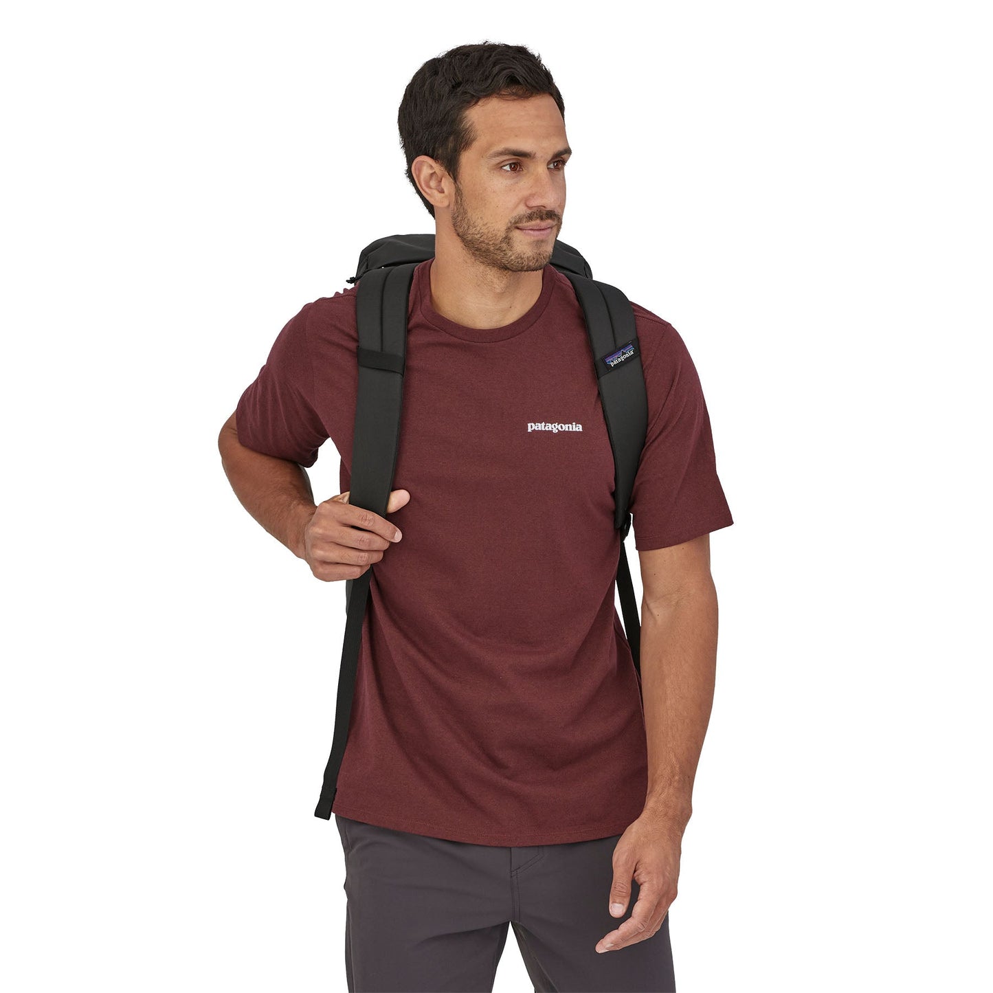 Sac à dos 28L noir en matières recyclées - arbor lid pack black