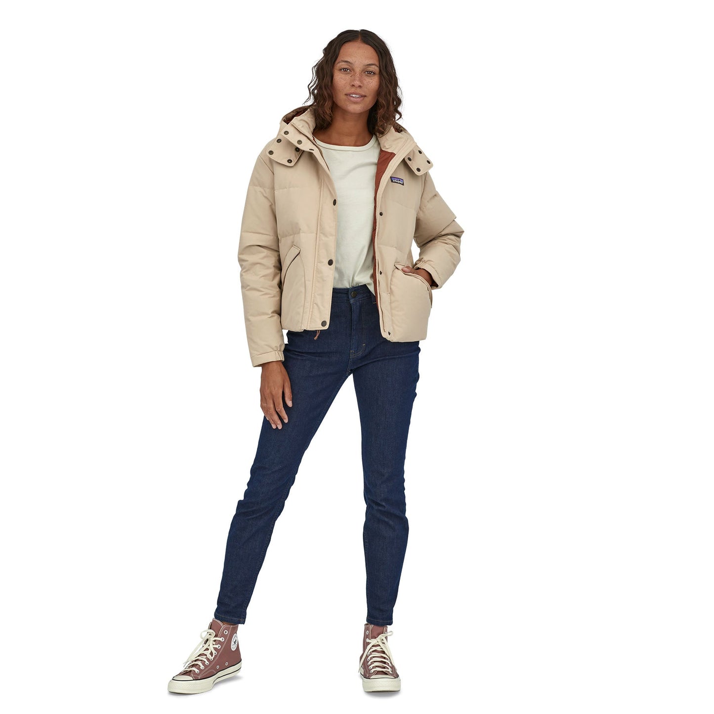 Doudoune en matière recyclée | Beige "w's downdrift jkt oar tan"