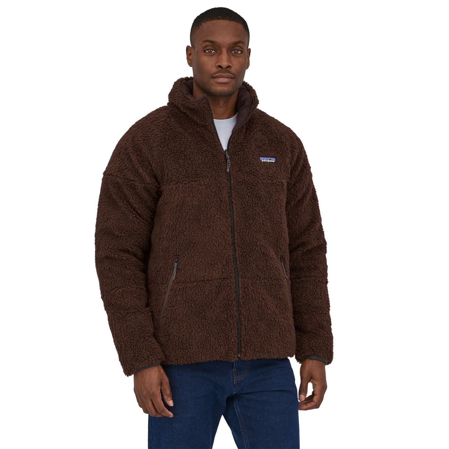 Doudoune réversible polaire en recyclé | noir "m's reversible silent down jkt ink black"