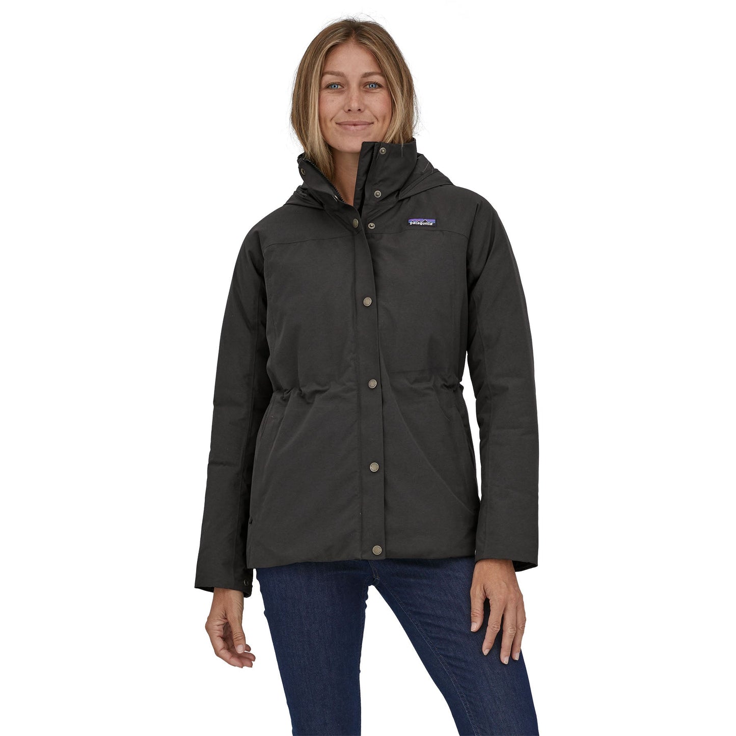 Parka imperméable marine en recyclé -  off slope jkt new navy