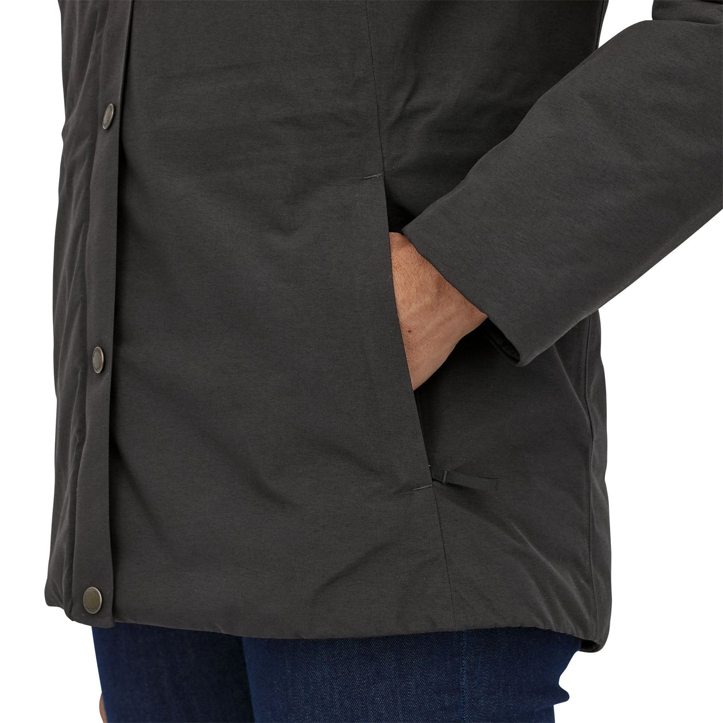 Parka imperméable marine en recyclé -  off slope jkt new navy