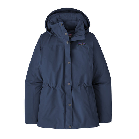 Parka imperméable marine en recyclé -  off slope jkt new navy