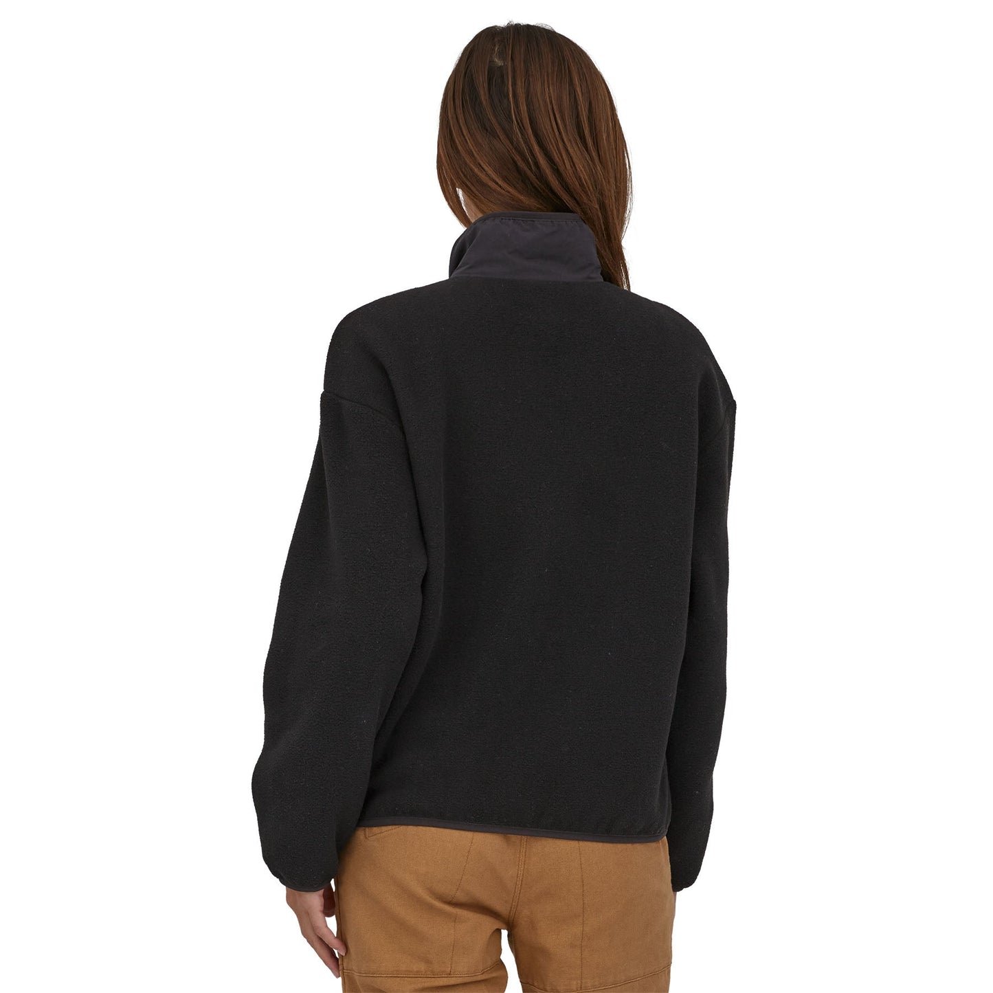 Polaire zippée en matière recyclée | Noir "synch jkt black"