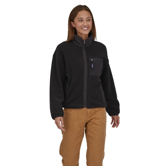 Polaire zippée en matière recyclée | Noir "synch jkt black"