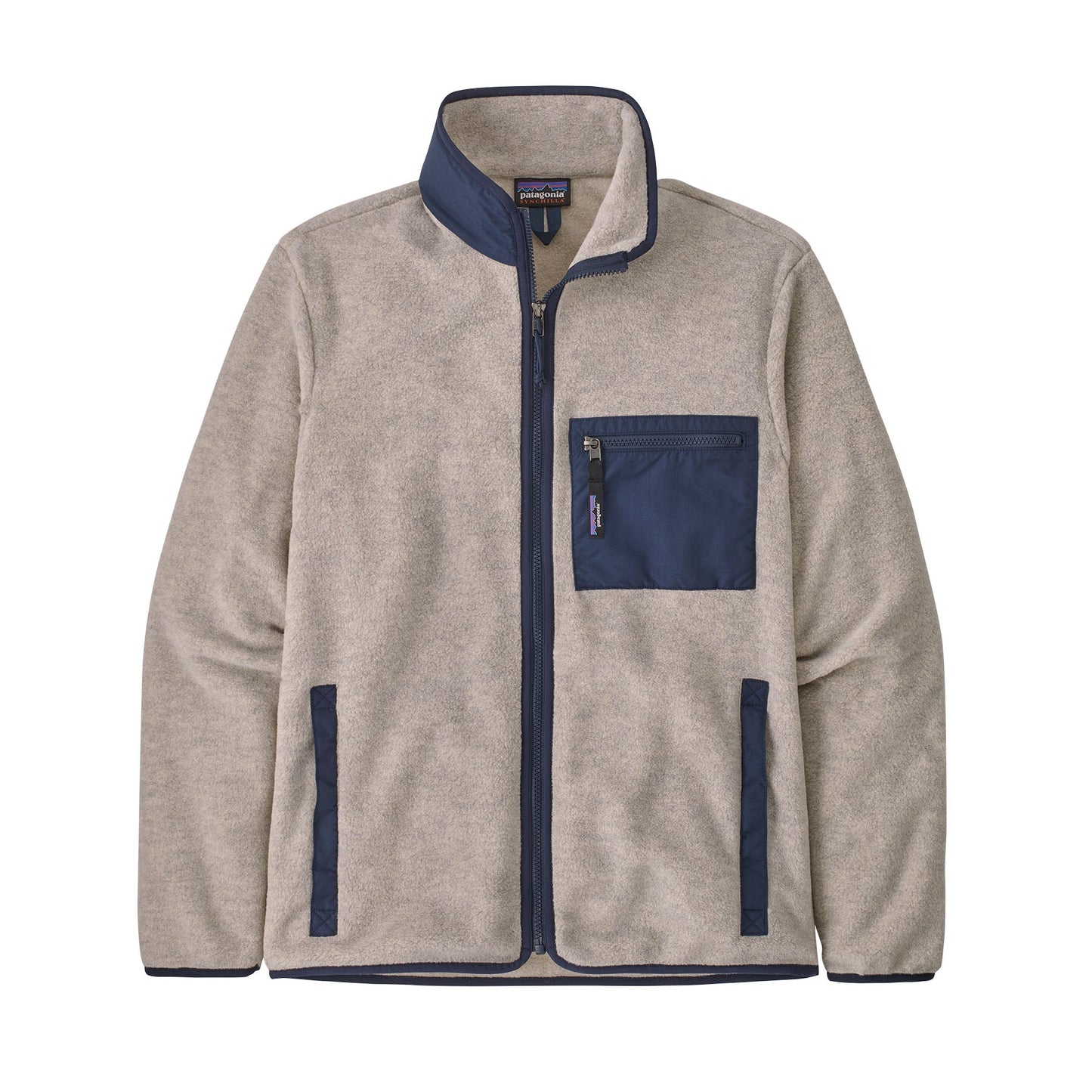 Veste polaire en matières recyclées | beige "m's synch jkt oatmeal heather"