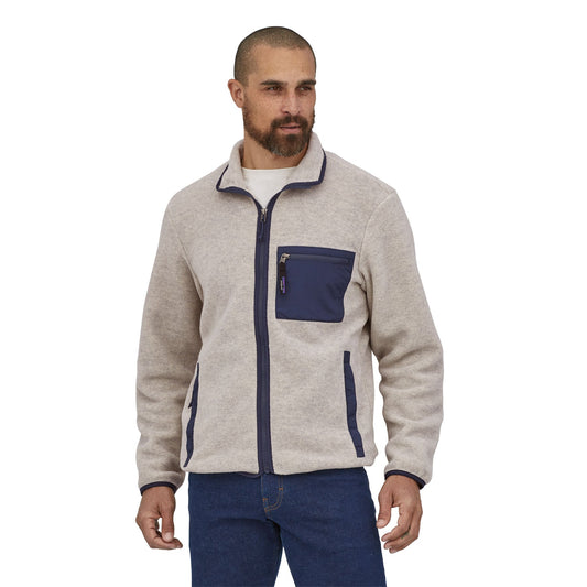 Veste polaire en matières recyclées | beige "m's synch jkt oatmeal heather"