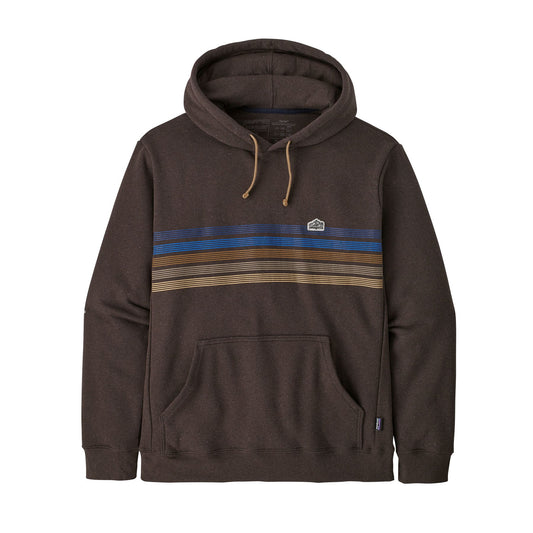 Sweat à capuche marron en matières recyclées - uprisal hoody cone brown