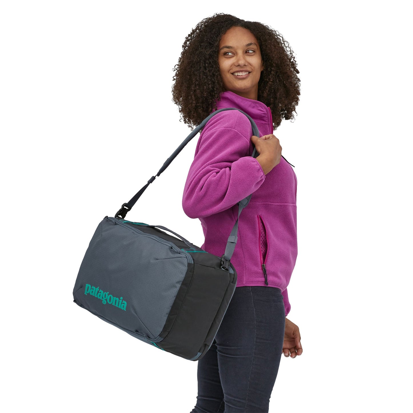 Sac à dos 30l en matières recyclées | gris "black hole mini mlc plume grey"