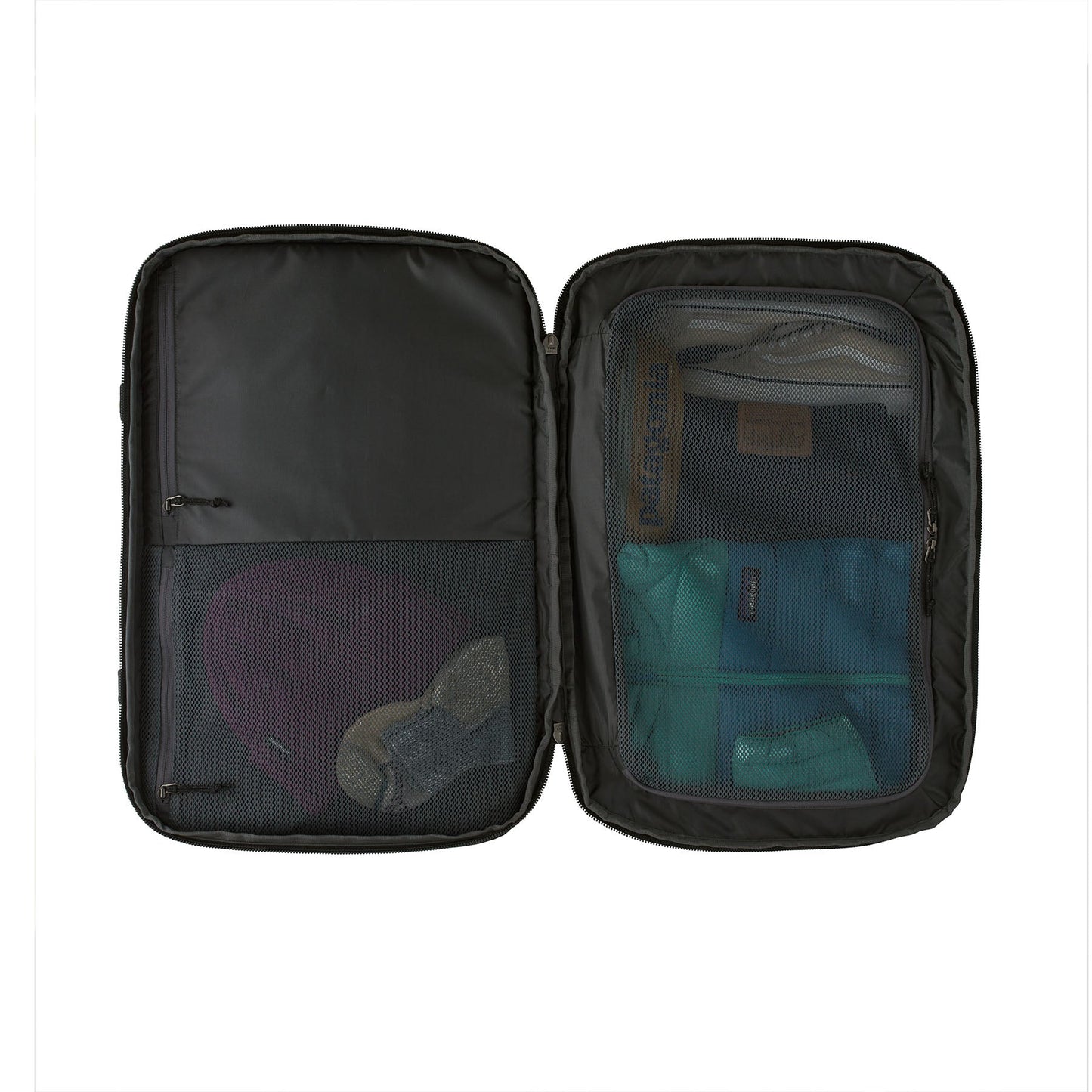 Sac de voyage fonctionnel 45 L en matière recyclée | beige "black hole mlc seabird grey"