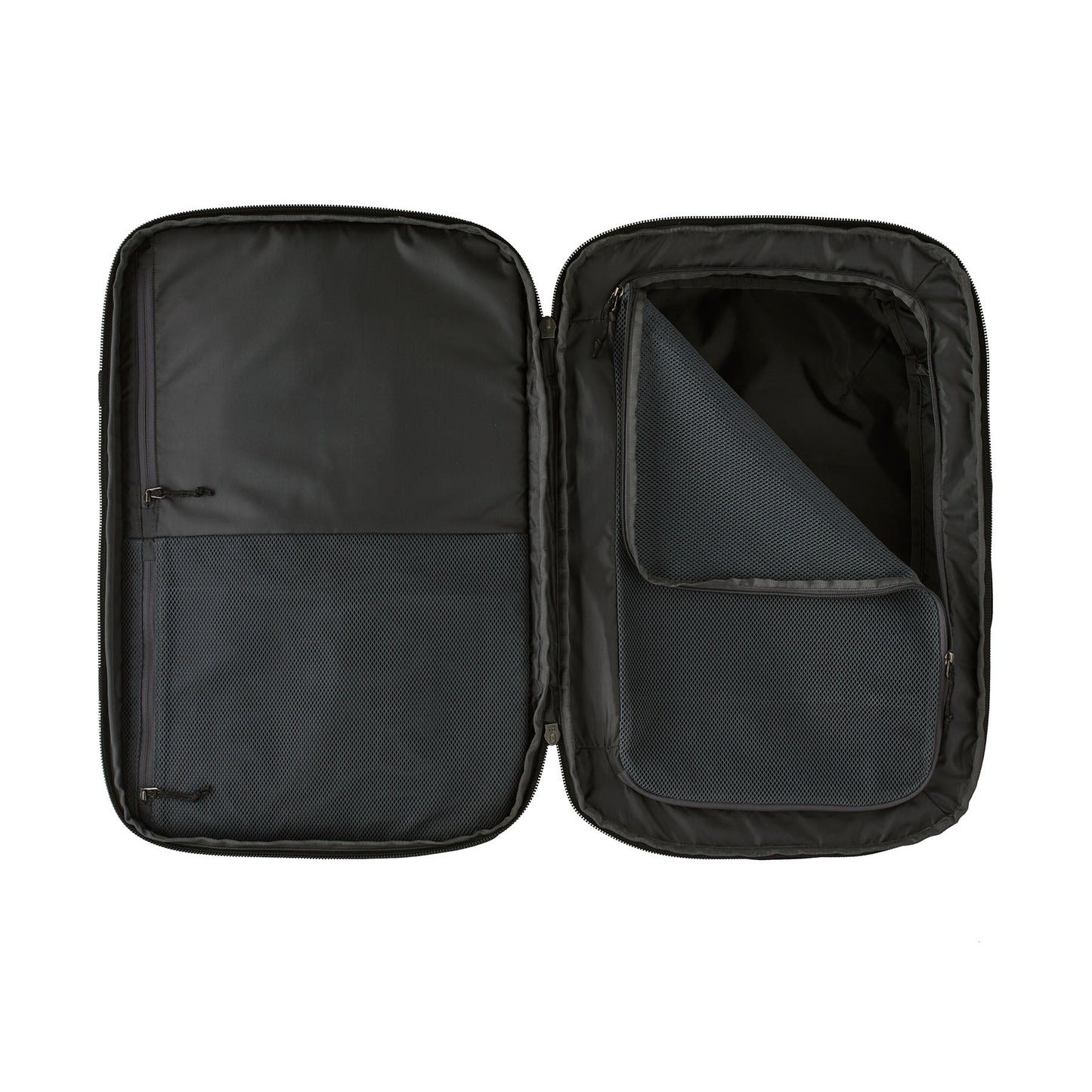 Sac de voyage fonctionnel 45L en matière recyclée | Noir "black hole mlc"