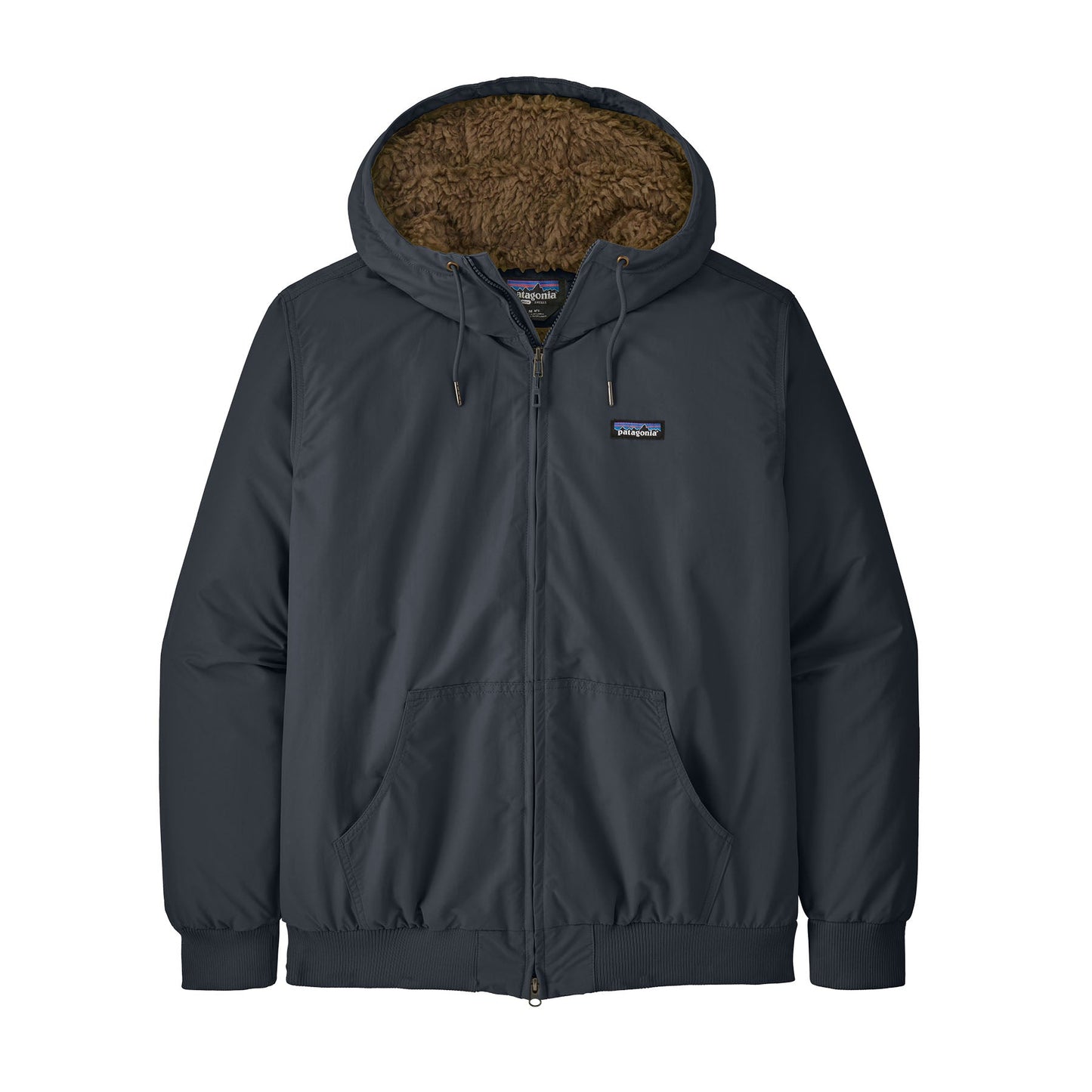 Manteau en matières recyclées | marine "m's lined isthmus hoody - smolder blue"
