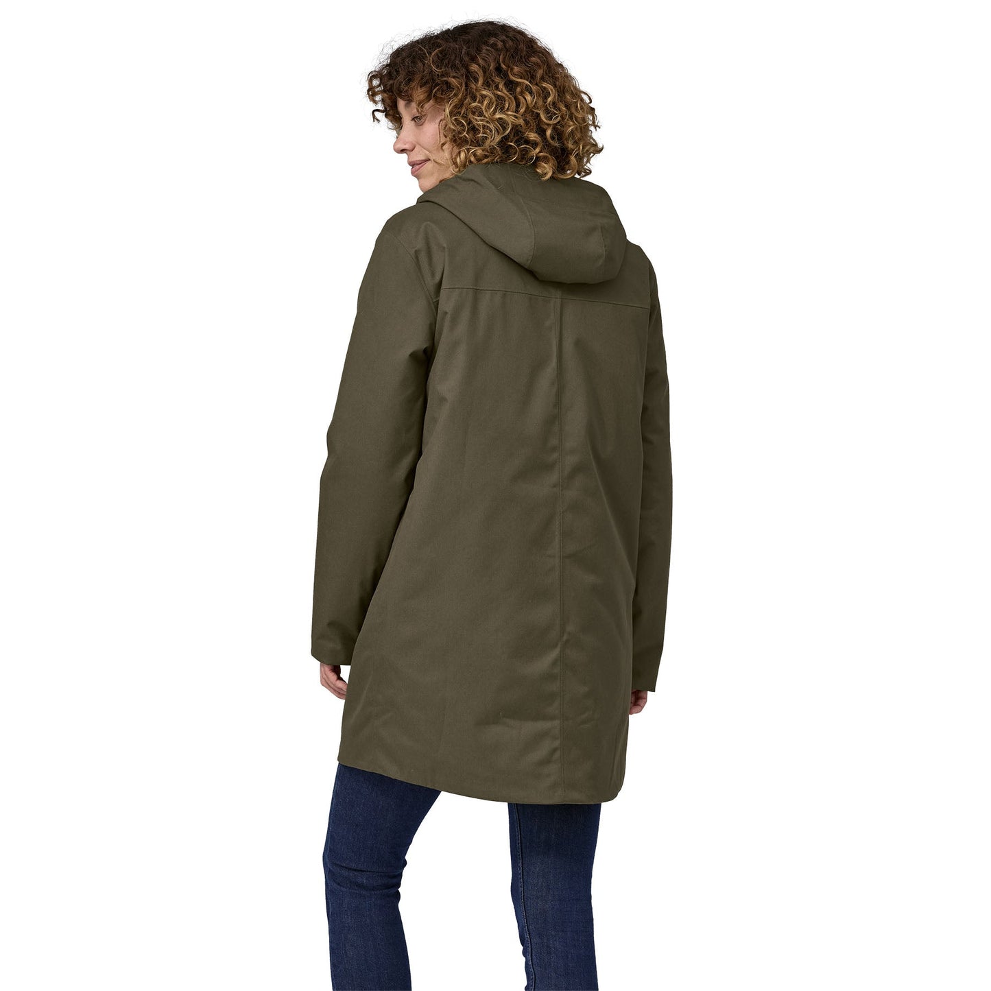 Parka reversible 3 en 1 imperméable en recyclé | Bicolore "pine bank 3-in-1 parka basin green"