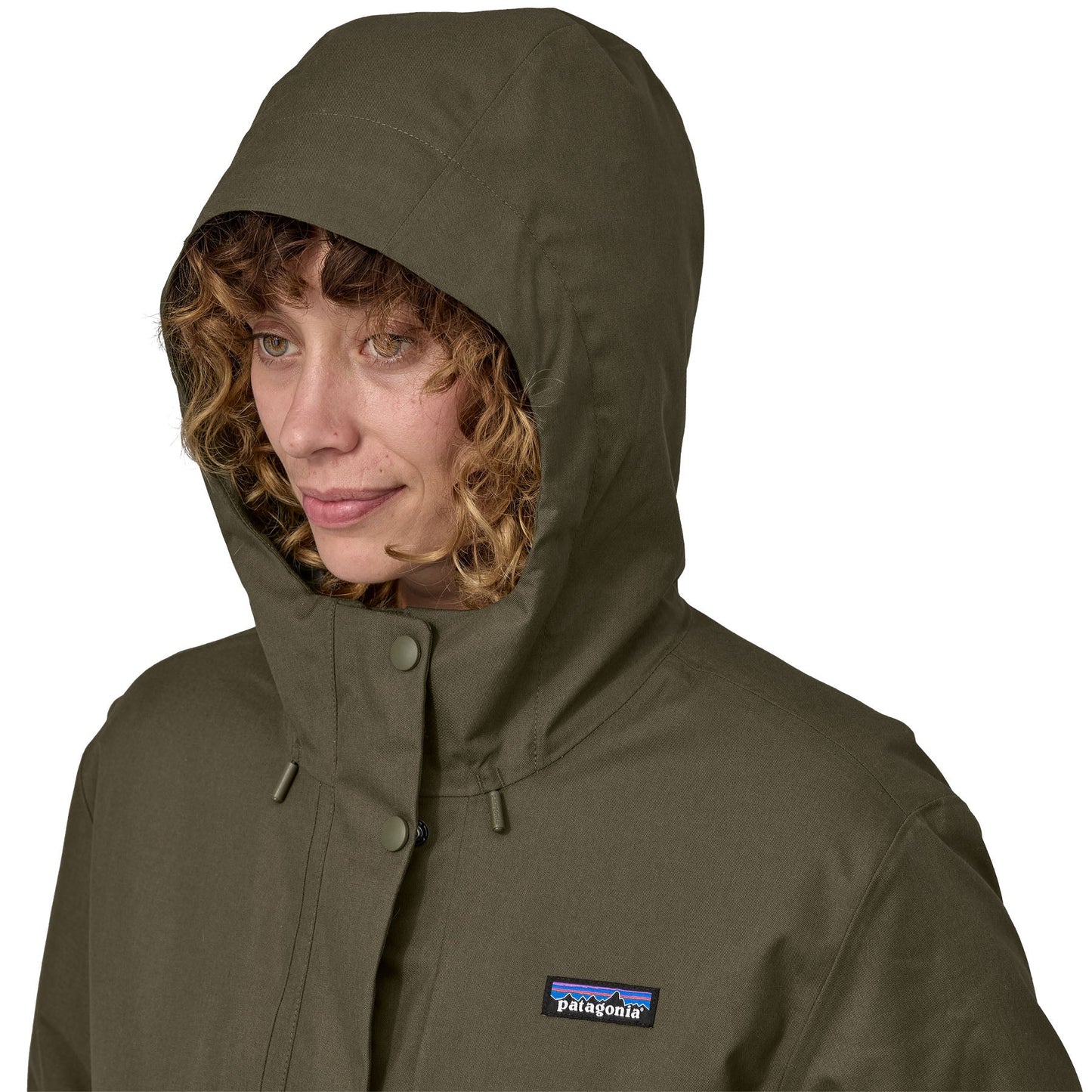 Parka reversible 3 en 1 imperméable en recyclé | Bicolore "pine bank 3-in-1 parka basin green"