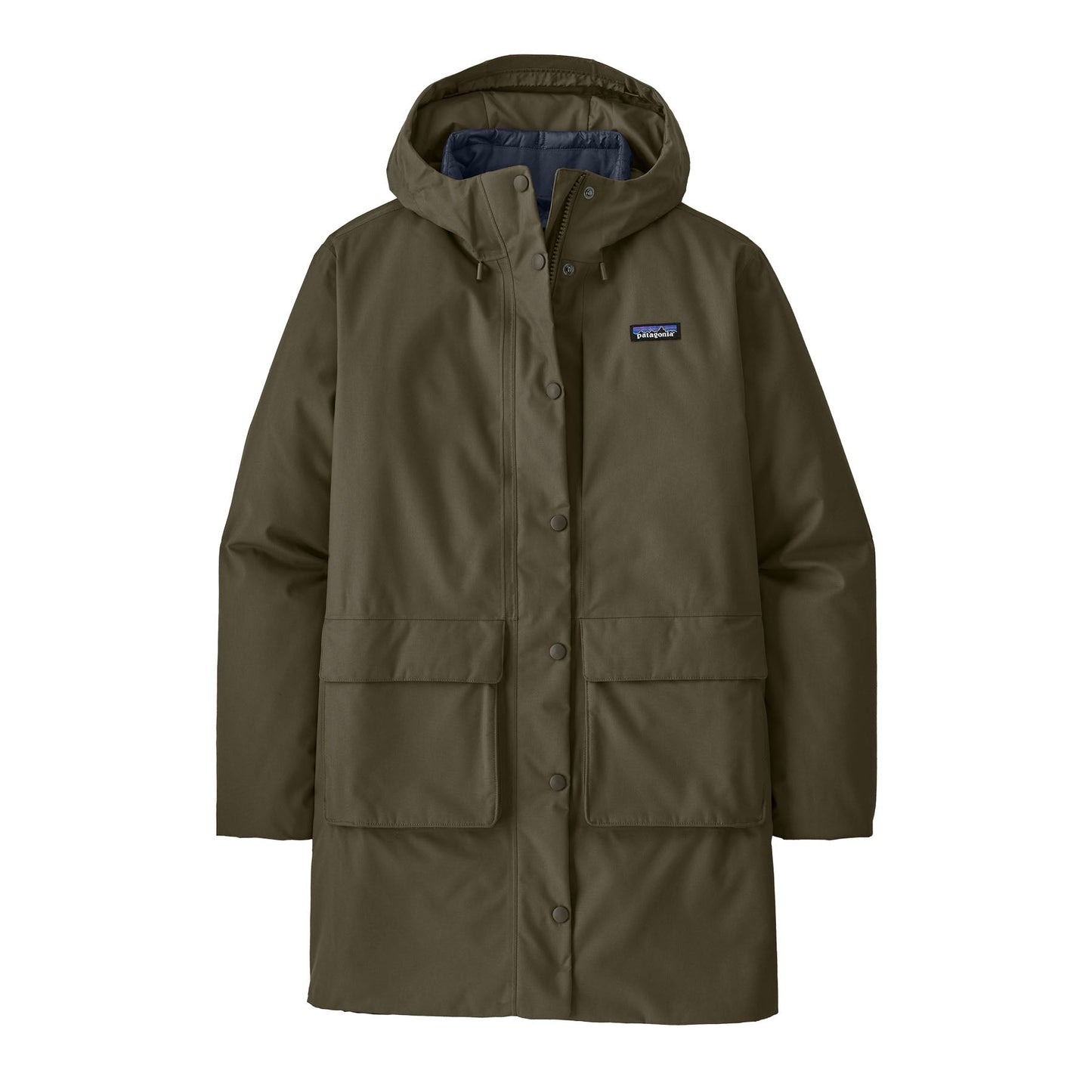 Parka reversible 3 en 1 imperméable en recyclé | Bicolore "pine bank 3-in-1 parka basin green"