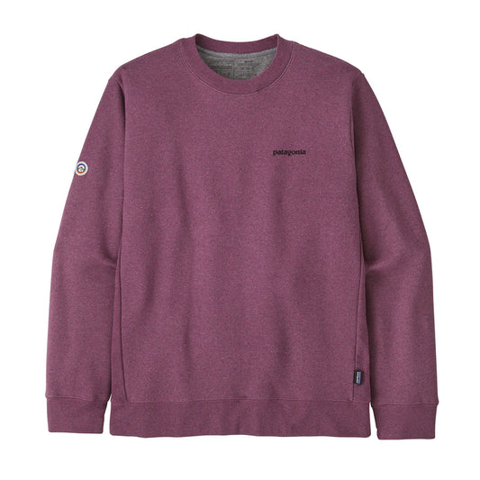 Sweat en matières recyclées | Mauve "fitz roy icon uprisal mystery mauve"
