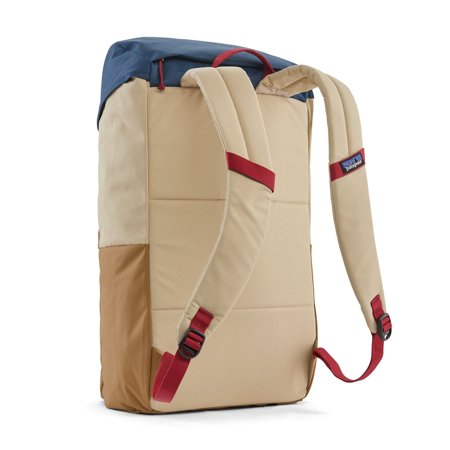 Sac à dos 28L en recyclé | Multicolore "fieldsmith lid pack patchwork: coriander brown"