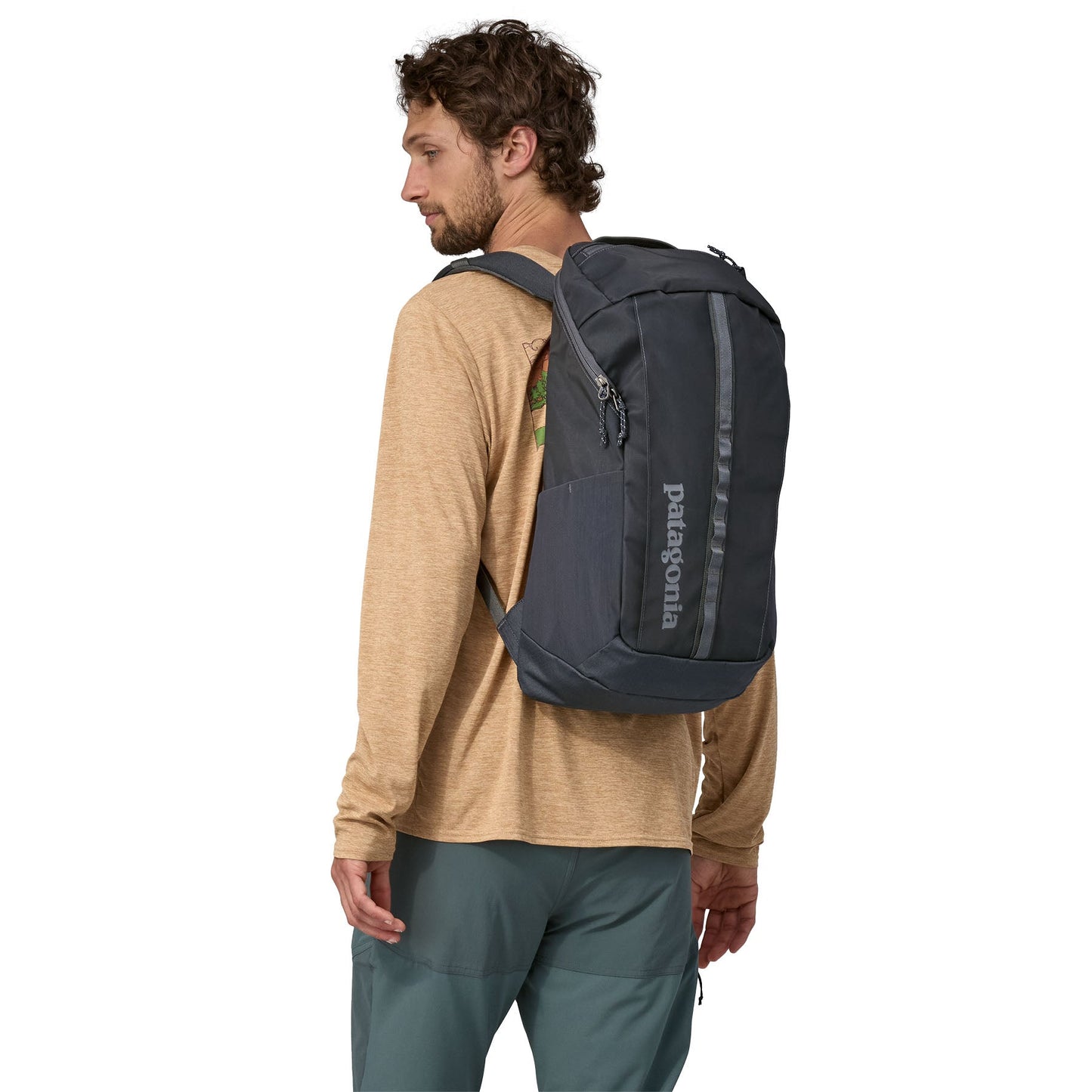 Sac à dos 25l en polyester recyclé | gris "black hole pack 25l smolder blue"