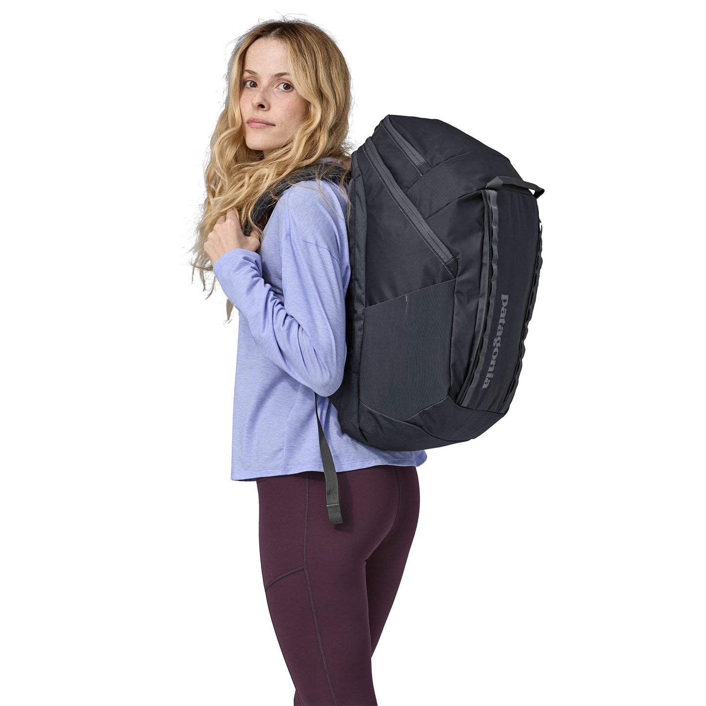 Sac à dos 32l en polyester recyclé | gris "black hole pack 32l smolder blue"