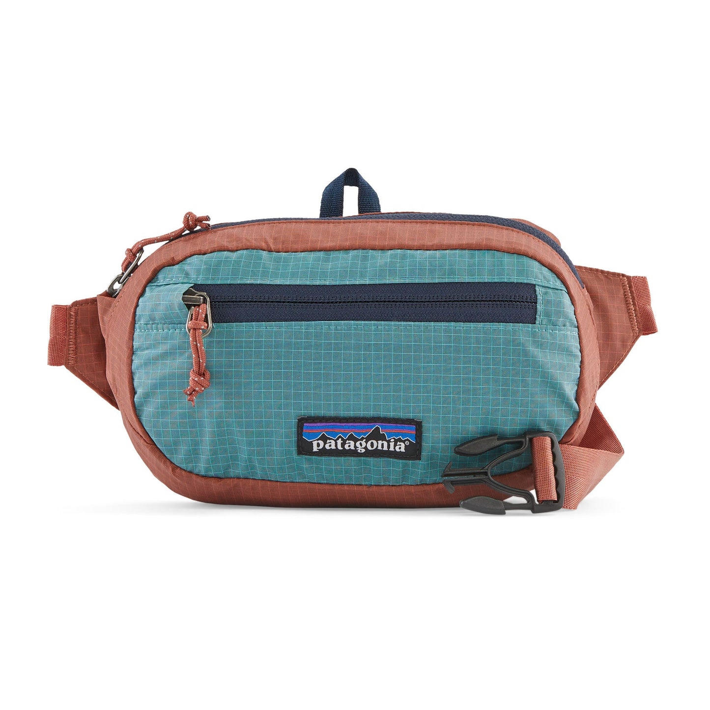 Banane multicolore en recyclé | "ultralight mini hip burl red"