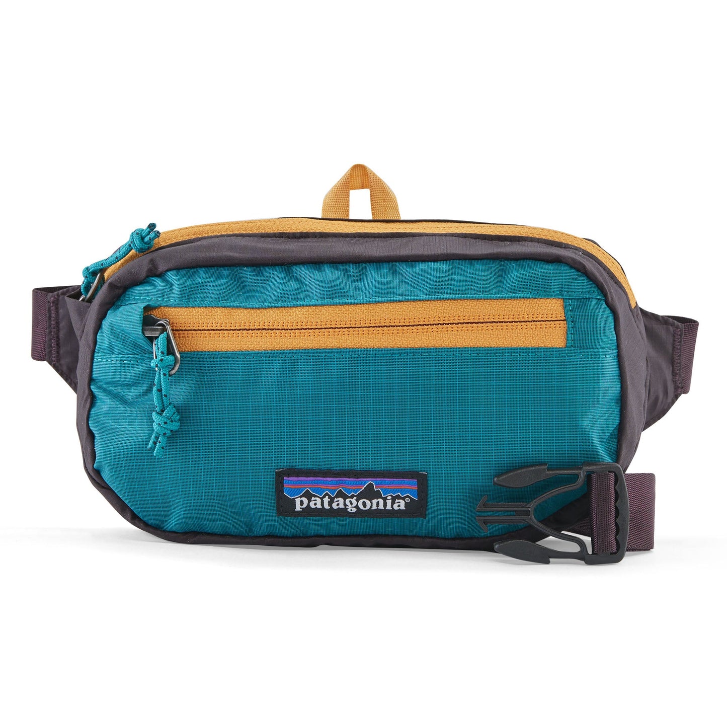 Banane multicolore en recyclé | "ultralight mini hip obsidian plum"