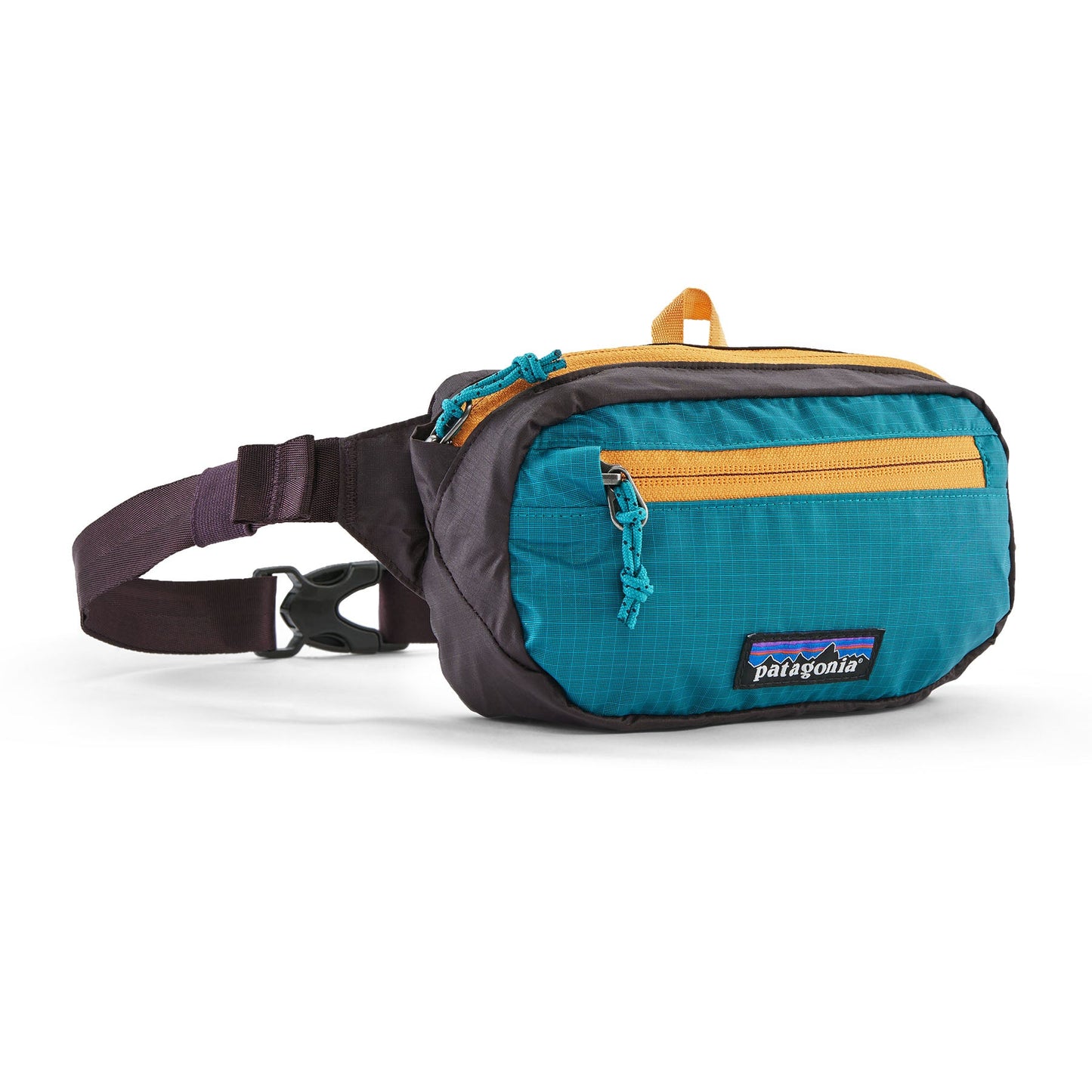 Banane multicolore en recyclé | "ultralight mini hip obsidian plum"
