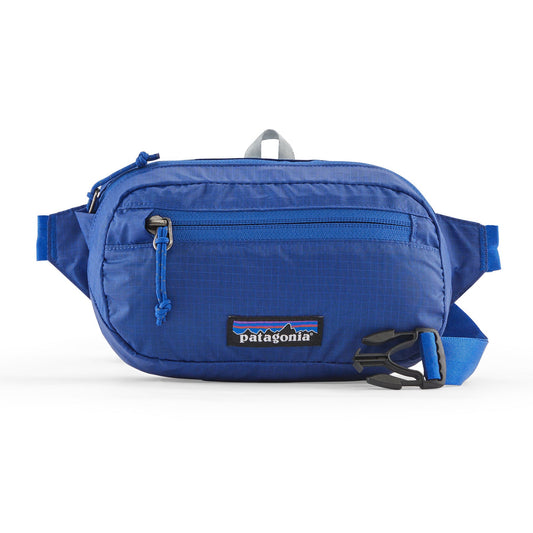 Banane en matière recyclée | bleu "ultralight mini hip passage blue"