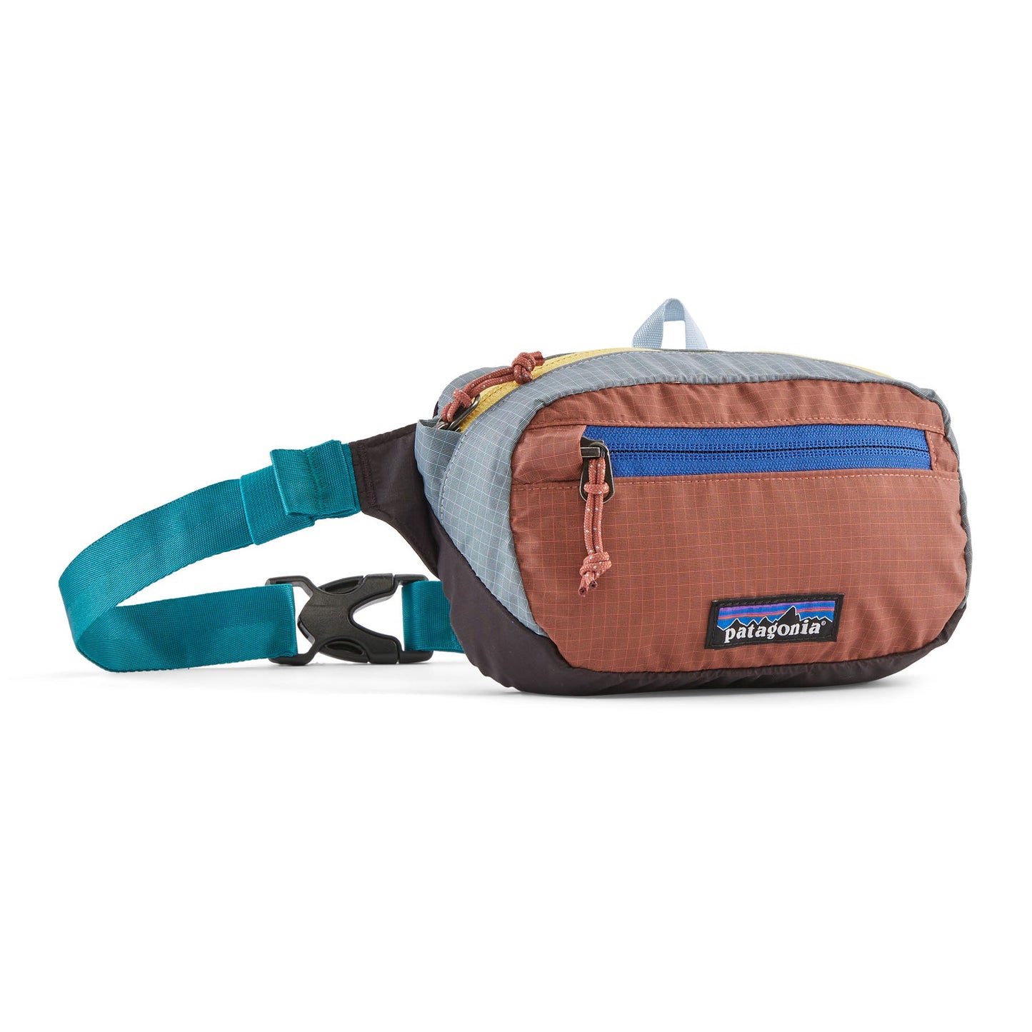 Banane en recyclé | multicolore "ultralight mini hip patchwork obsidian plum"