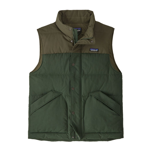 Doudoune sans manches en matière recyclée | vert "downdrift vest torrey pine green"