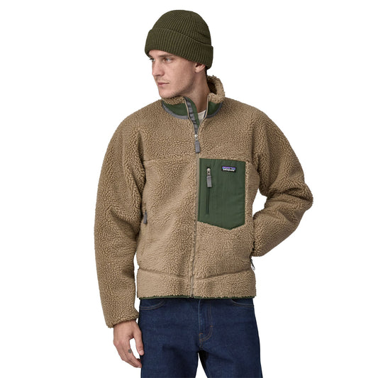 Polaire zippée en matière recyclée | beige "m's classic retro-x jkt seabird grey"