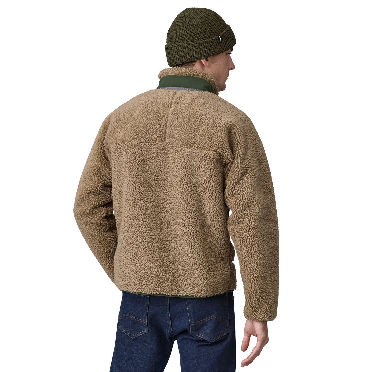 Polaire zippée en matière recyclée | beige "m's classic retro-x jkt seabird grey"