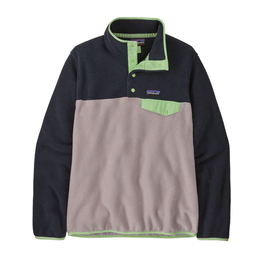 Polaire col boutonné en matière recyclée | violet "w's lw synch snap-t p/o echo purple"
