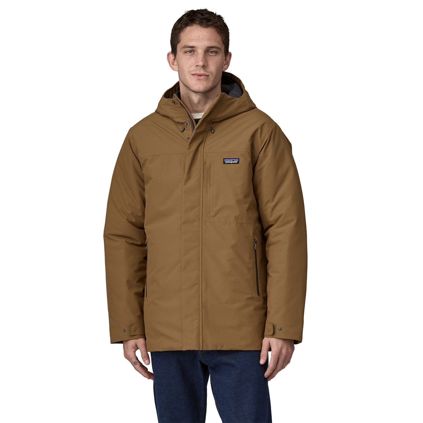 Parka en matière recyclée | marron "m's windshadow parka coriander brown"