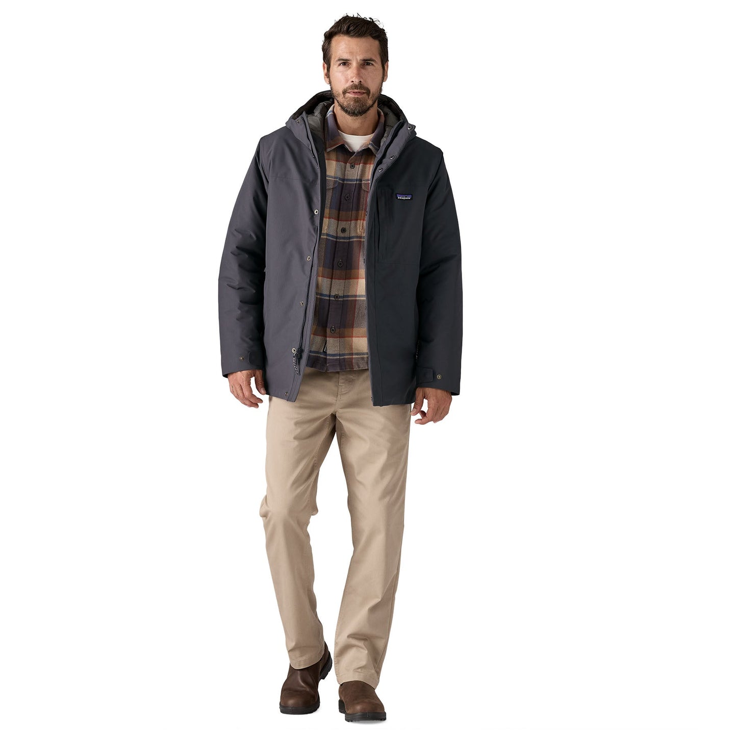 Parka en matière recyclées | gris "em's windshadow parka forge grey"